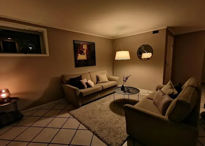 아파트 Sentrumsnaer Med 3 Soverom. 베르겐